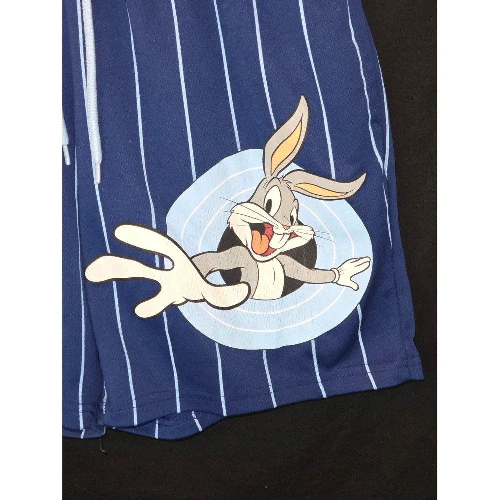 Looney Tunes Bugs Bunny Baseball Jersey Shorts 2 Piece Set‎ Men small